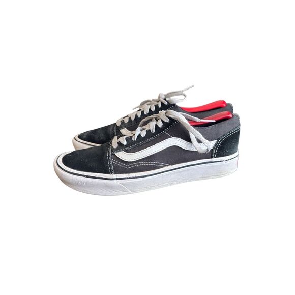 Vans Black and White Skate Sneakers - Picture 1 of 7